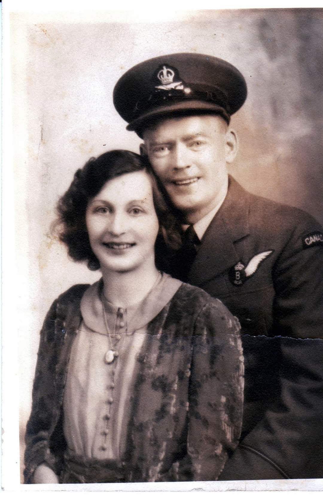 Photo of James Albert Noble and Joyce Elizabeth Noble  (nee Rodway)