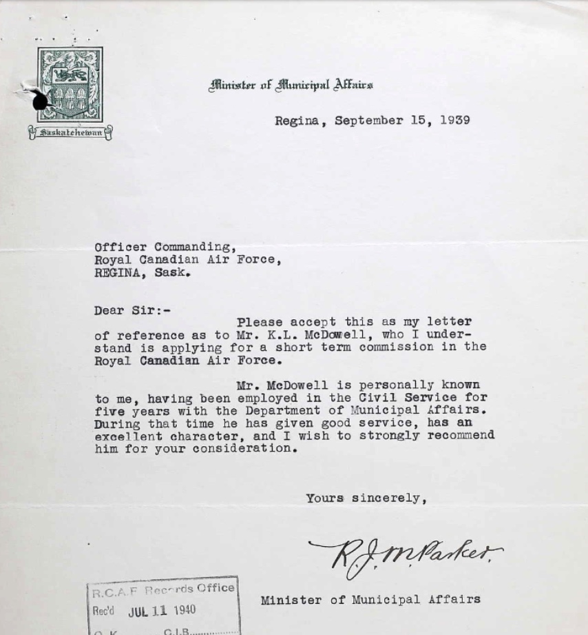 Letter of recommendation