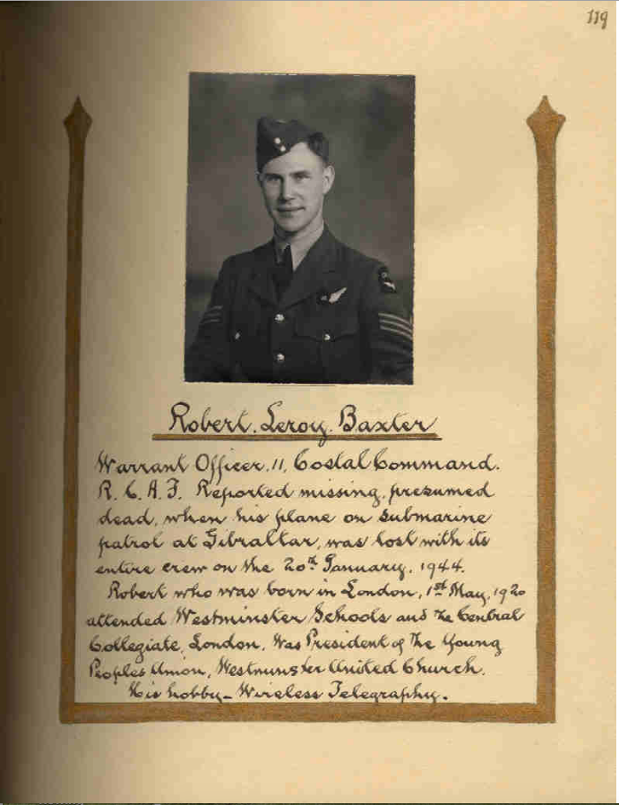 Photo of Robert Leroy Baxter