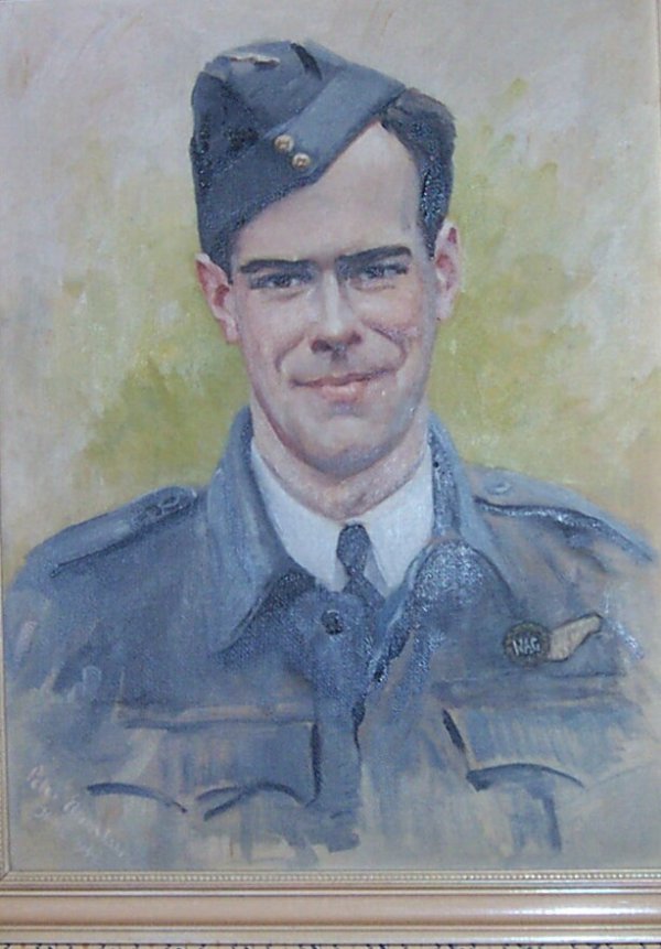 Painting of Howard Eldon Bradley