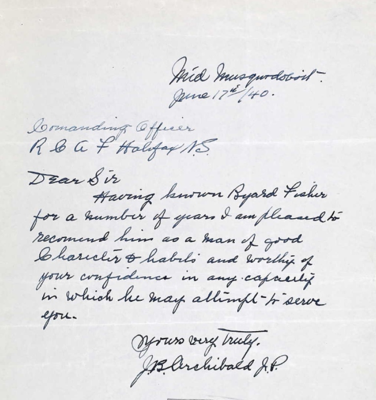 Letter of recommendation