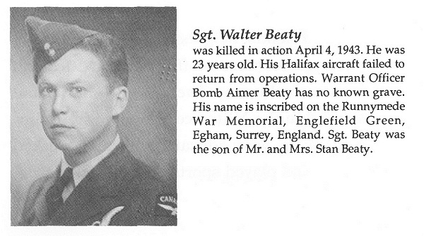 Photo of Walter Stanley Beatty