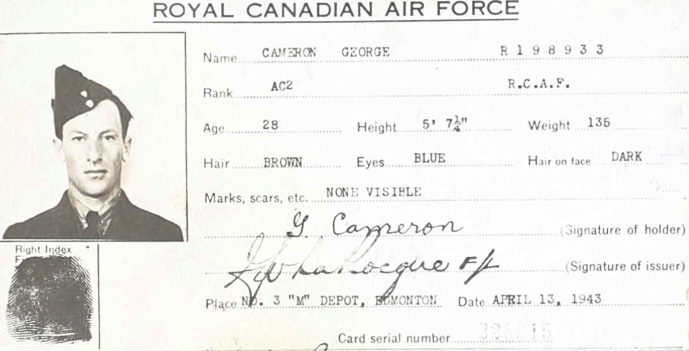 Photo of GEORGE CAMERON