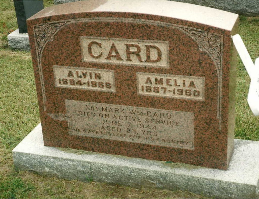 Grave marker