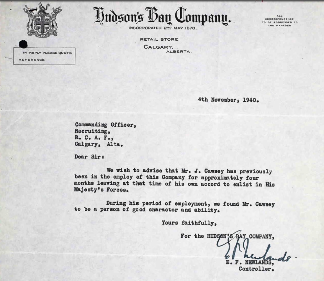 Letter of recommendation