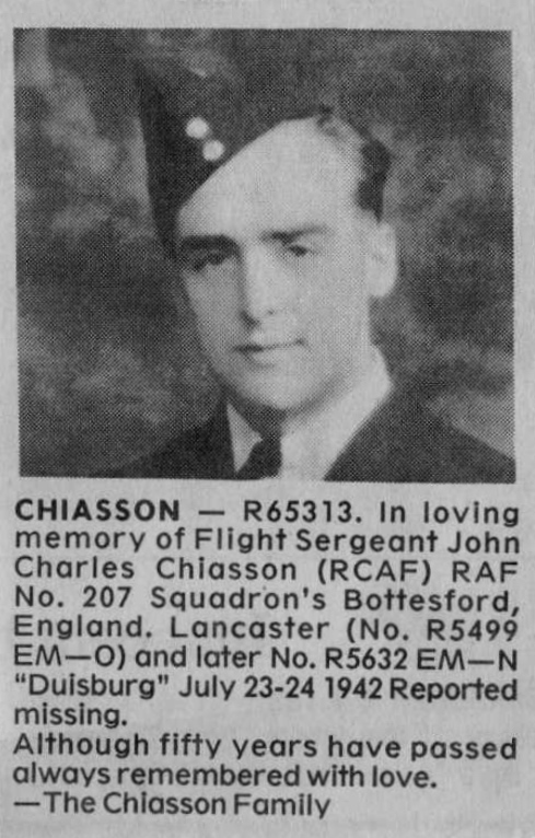 Photo of JOHN CHARLES CHIASSON