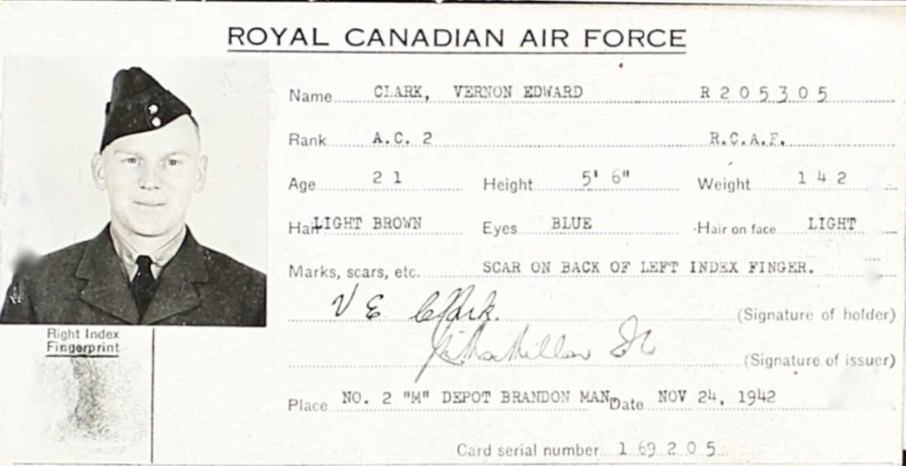 Photo of VERNON EDWARD CLARK