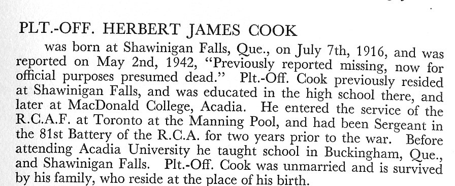 Photo of HERBERT JAMES COOK
