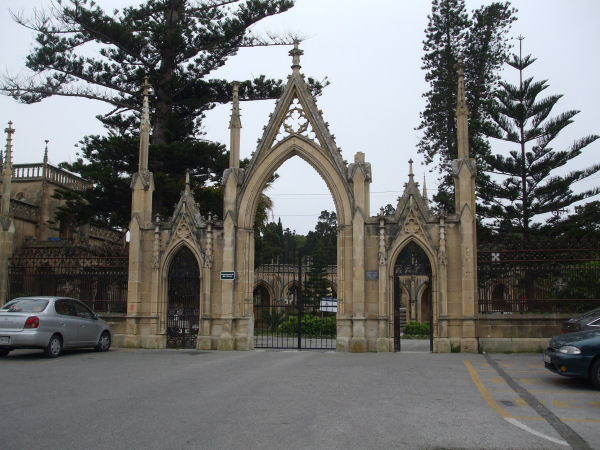 Entrance to Cemetery