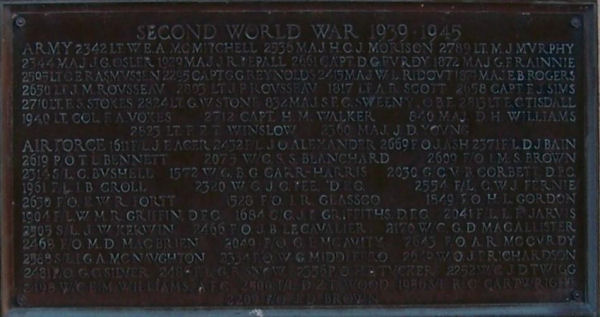Memorial Plaque