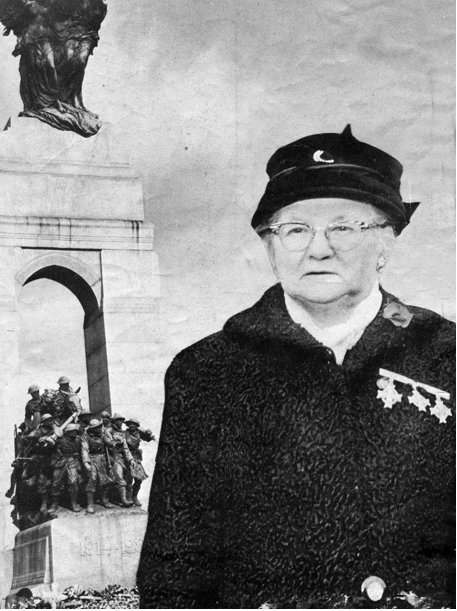 Mrs Forestell National Silver Cross Mother 1958