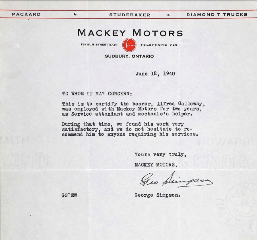 Letter of recommendation