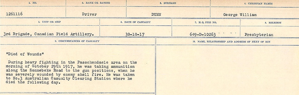 Circumstances of death registers