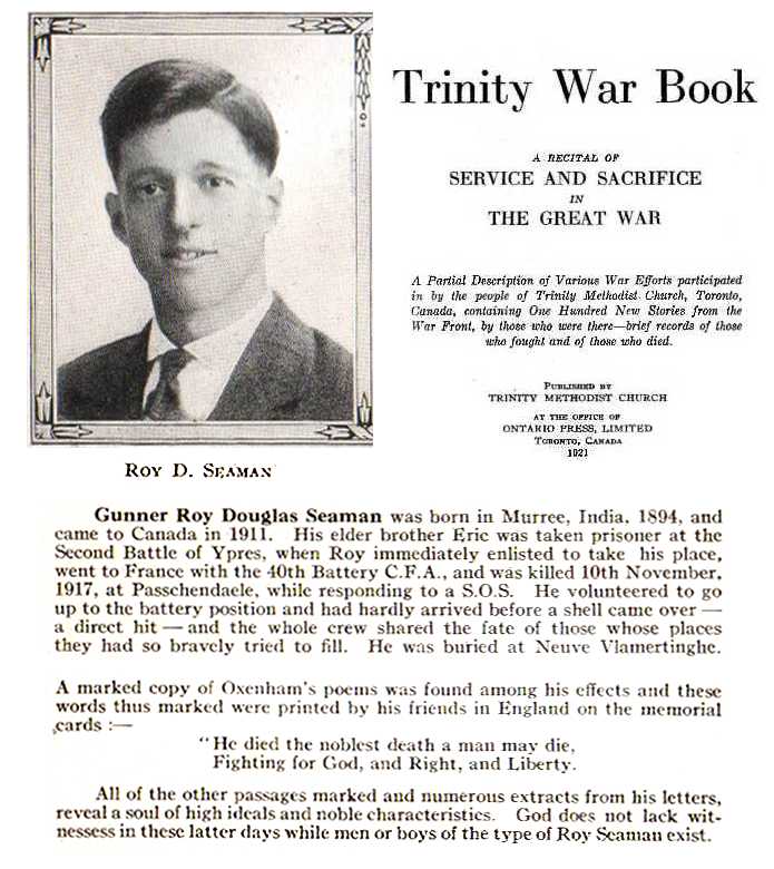 Photo of Roy Douglas Seaman