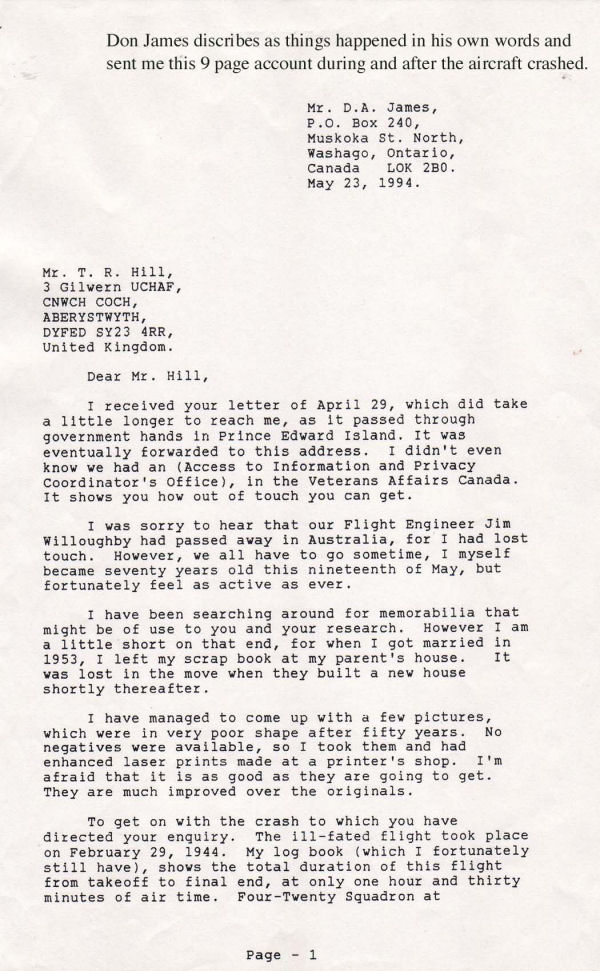 Don James Account (Page 1)