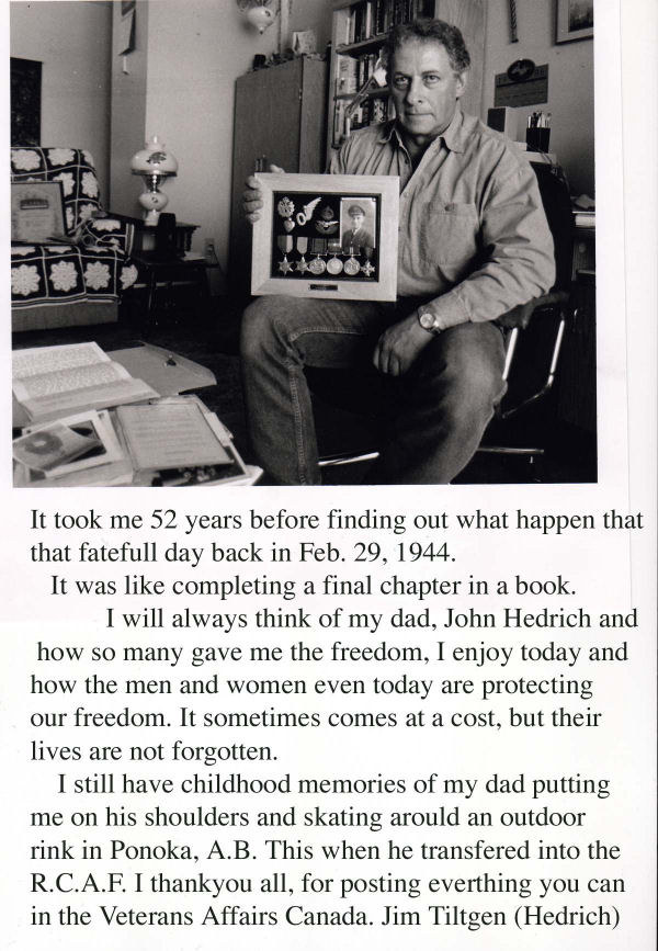 John Tiltgen son of John Hedrich