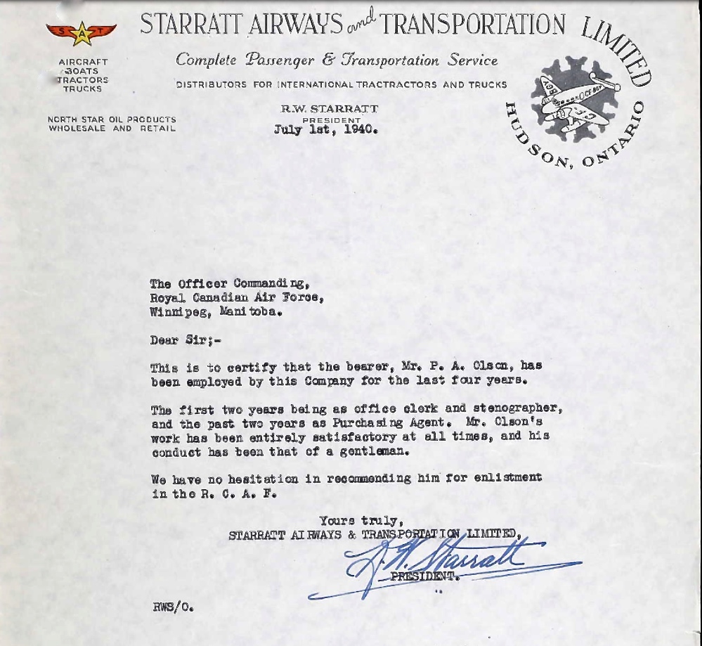 Letter of recommendation