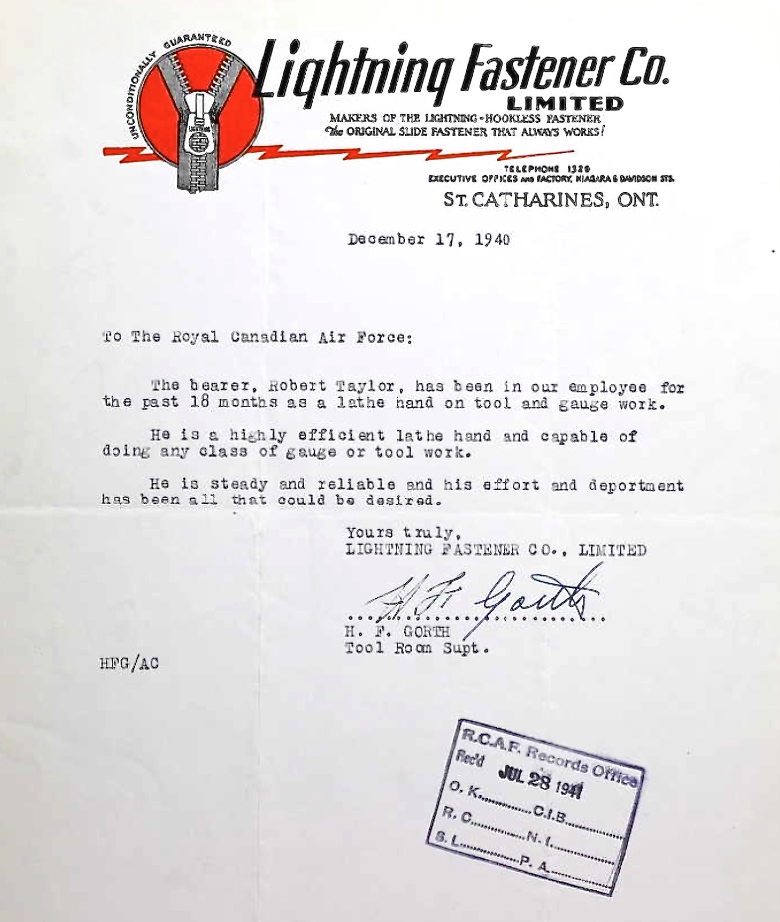 Letter of recommendation