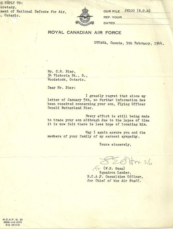 Letter (February 5, 1944)