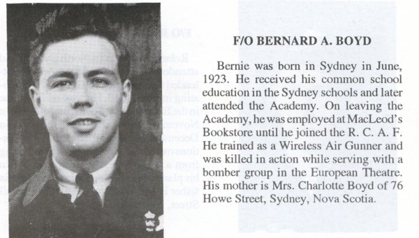 Photo of Bernard Boyd