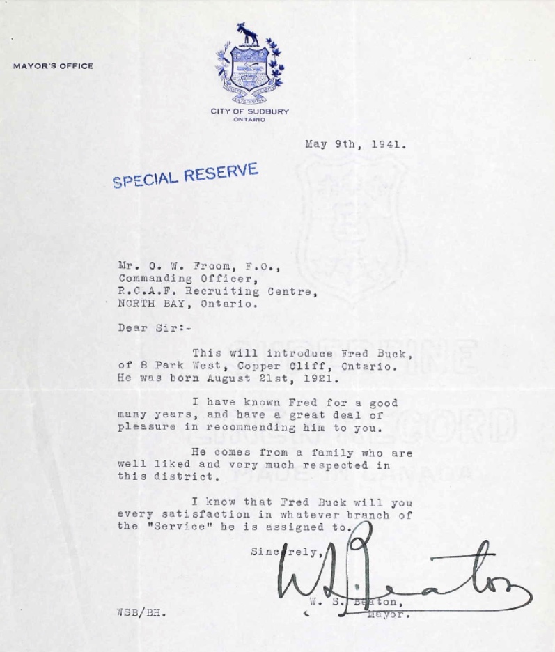 Letter of recommendation