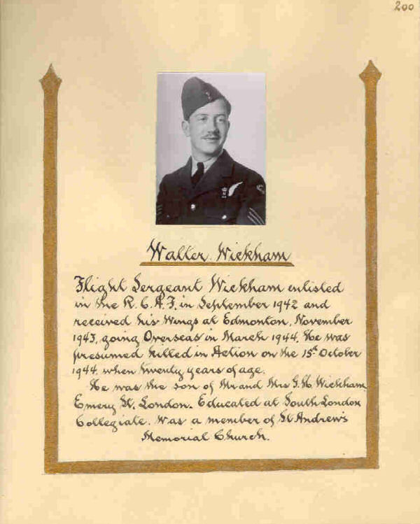 Photo of Walter Wickham