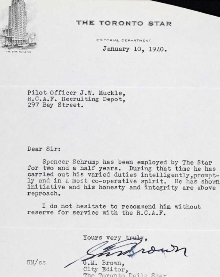 Letter of recommendation