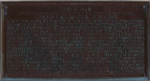 Memorial Plaque