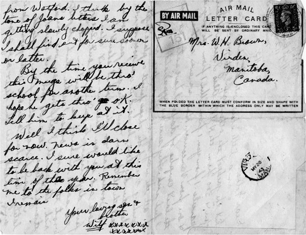 Letter dated 5 May 1943 (Part 2)