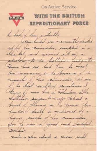 Page 2 of letter from Captain H. B. Clark