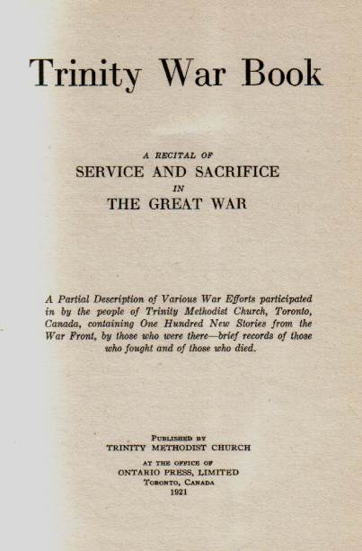 The Trinity War Book