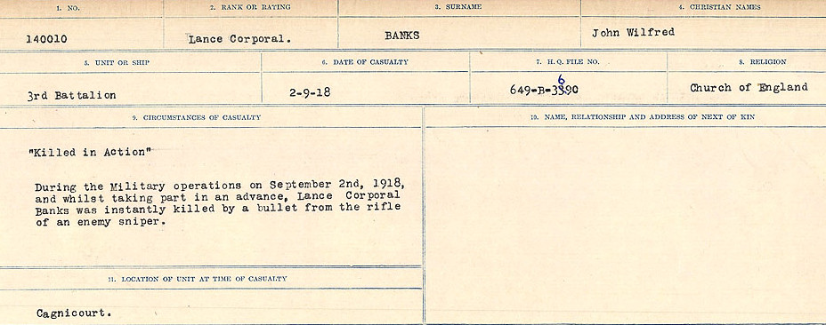 Circumstances of Death Registers