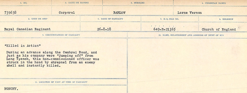 Circumstances of Death Registers