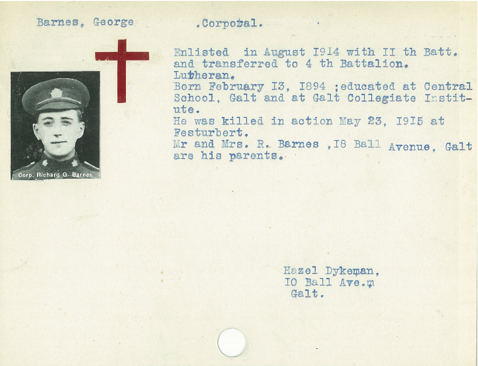 Photo of RICHARD GEORGE BARNES