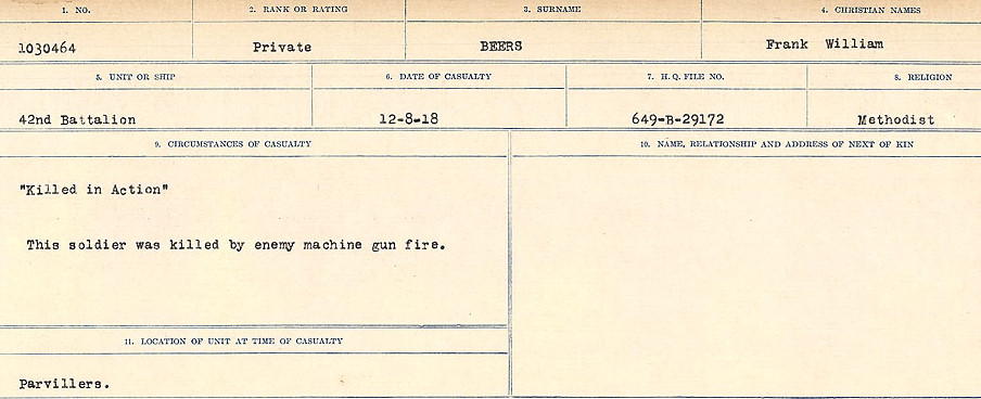Circumstances of Death Registers