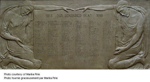 1914-1918 Memorial Plaque