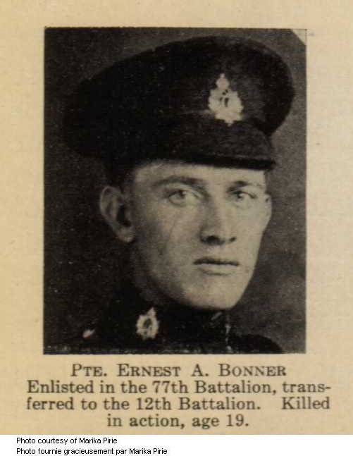 Photo of Ernest Alfred Bonner