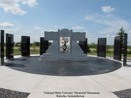 The National Métis Veterans’ Memorial Monument
