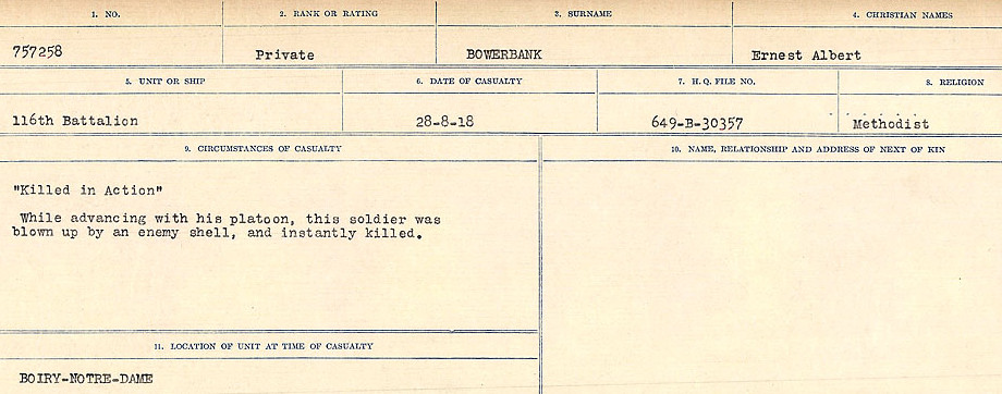 Circumstances of Death Registers
