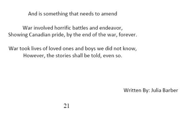 Oakville Remembers Biography (Page 6)