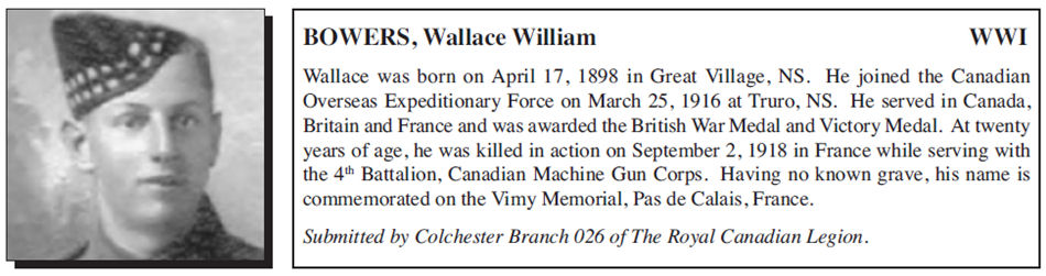 Photo of Wallace Bowers