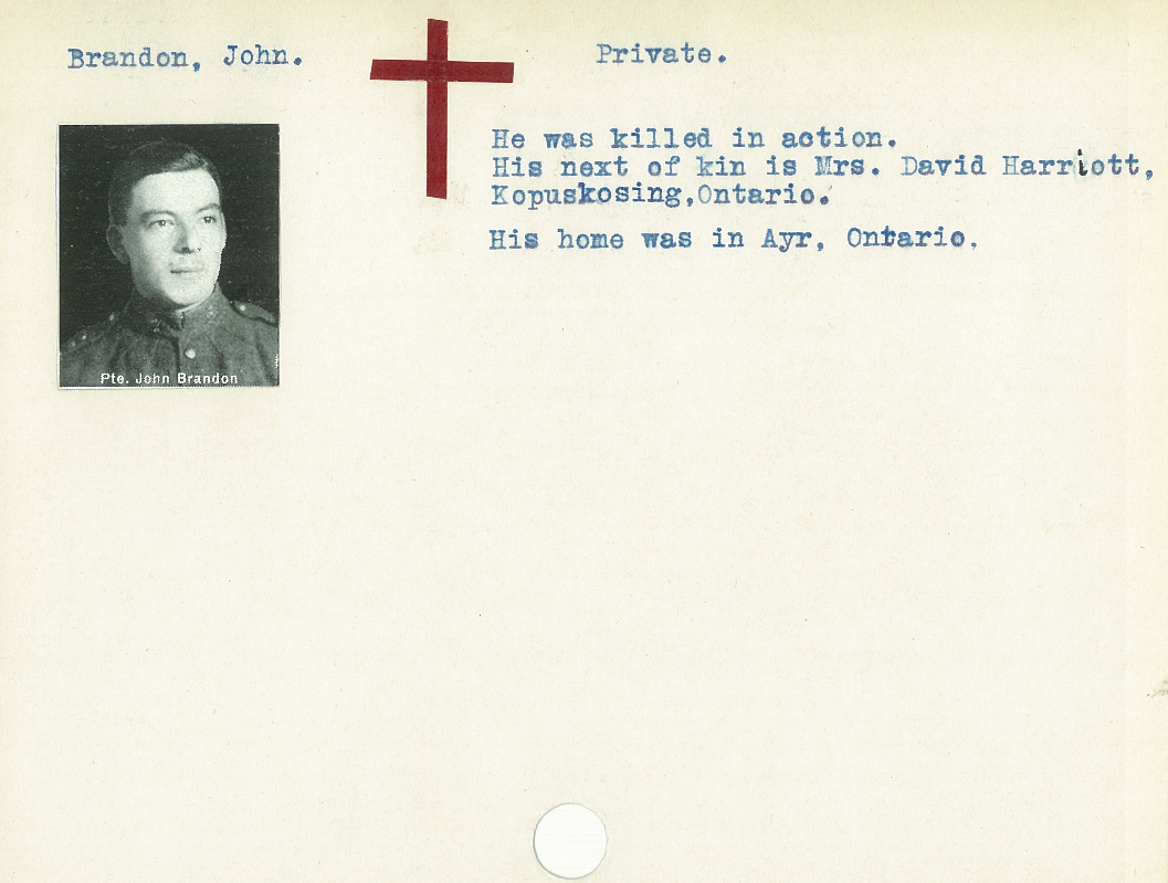 Photo of JOHN CHARLES BRANDON