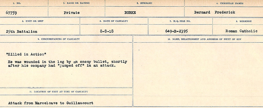 Circumstances of Death Registers