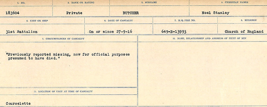 Circumstances of Death Registers