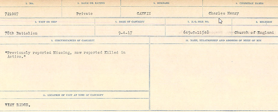 Circumstances of Death Registers