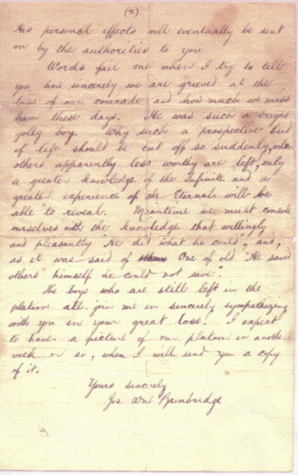 Letter, Page 2