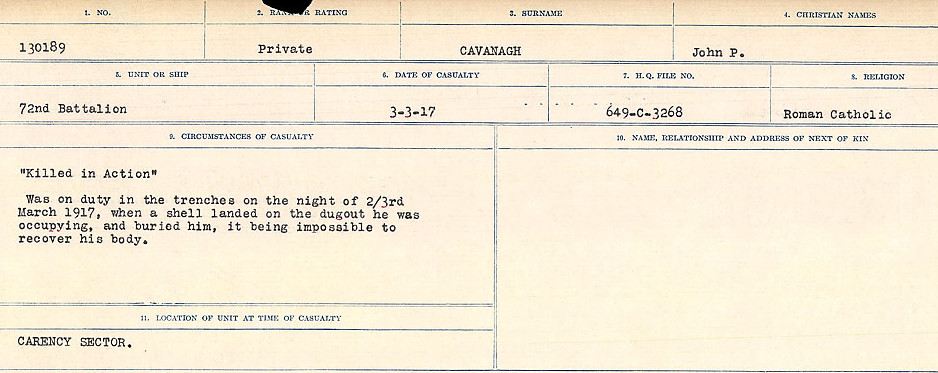Circumstances of Death Registers