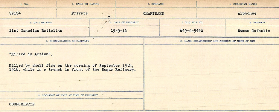 Circumstances of Death Registers