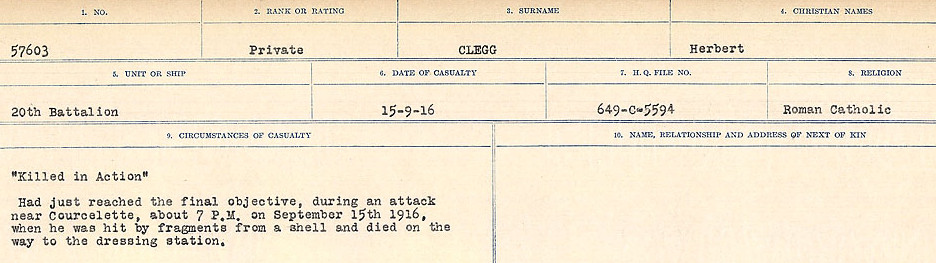 Circumstances of Death Registers
