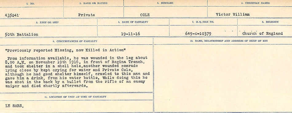 Circumstances of Death Registers